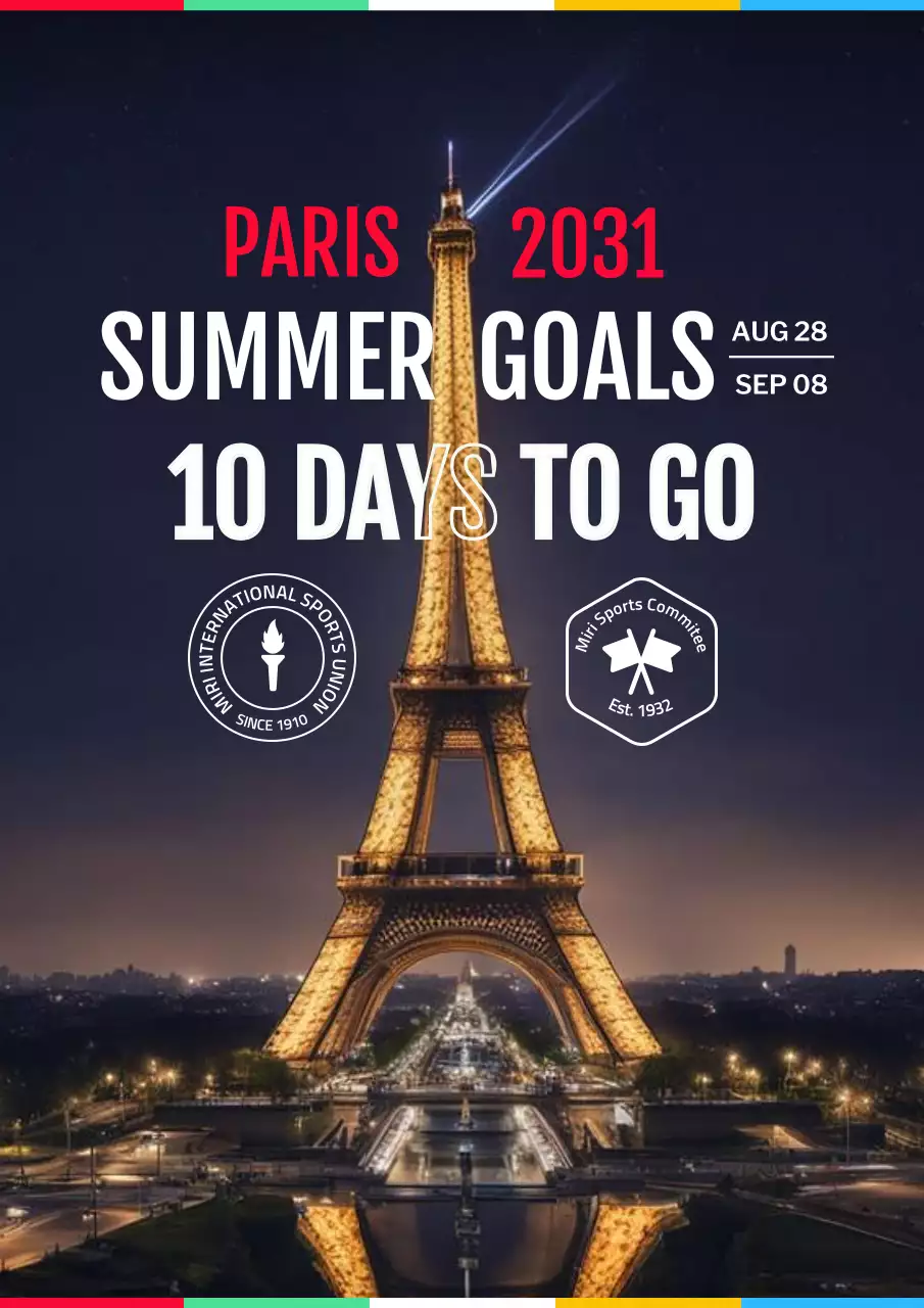 Black Modern Sports Promotion Poster