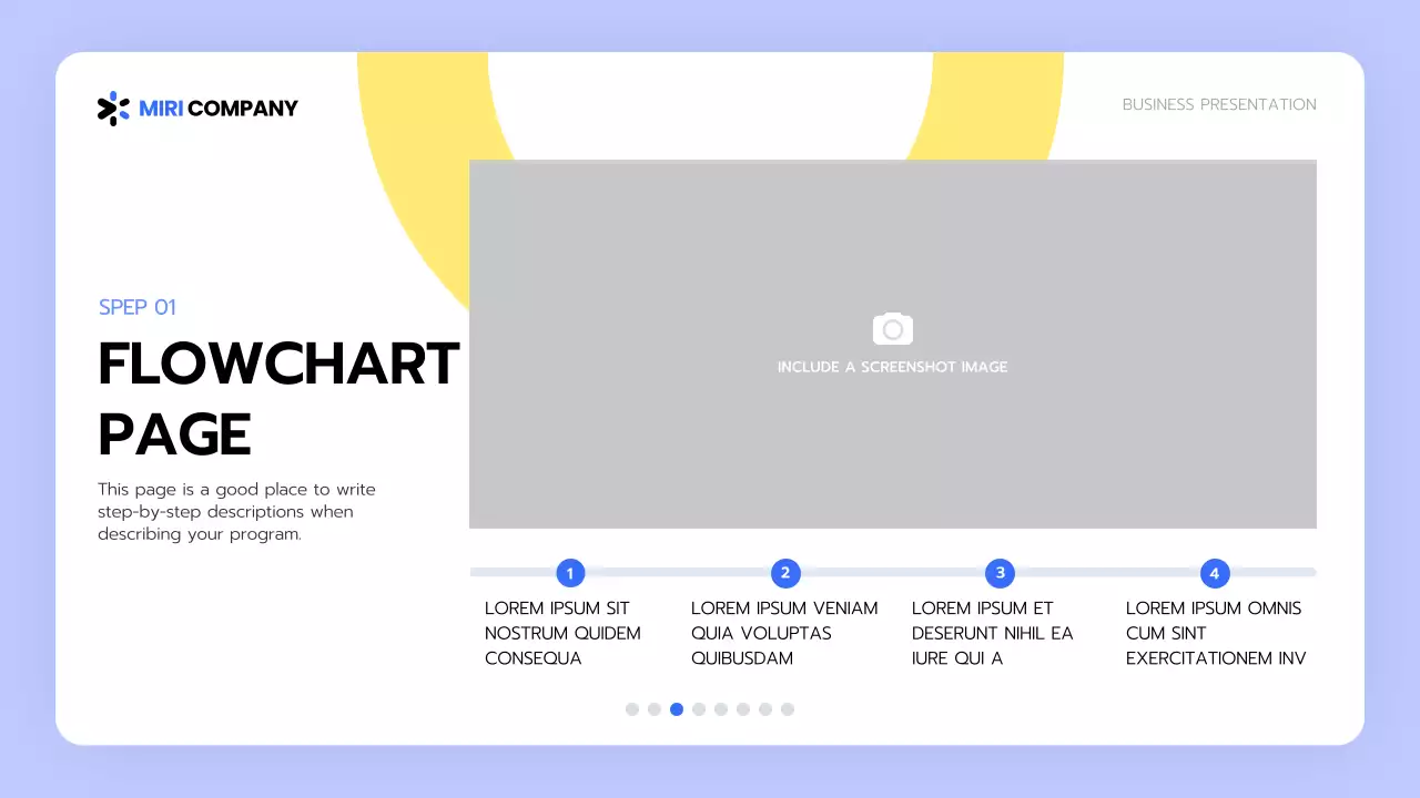 Blue Modern Business Guide Presentation