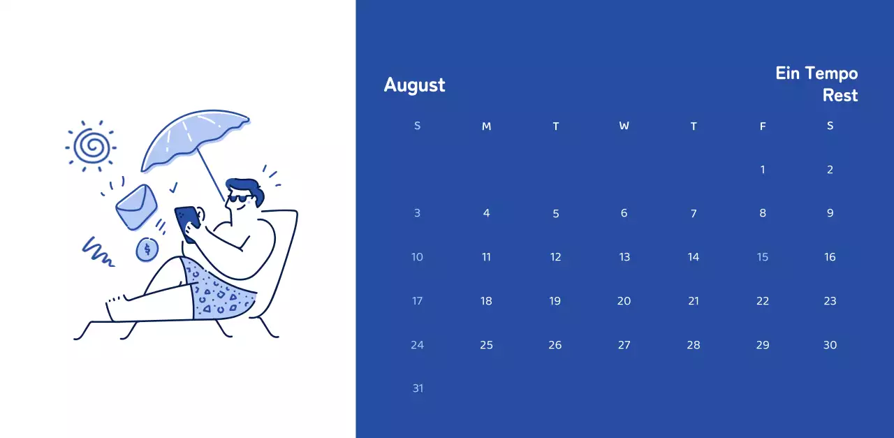 Kalender mit farbenfrohen und emotionalen Illustrationen