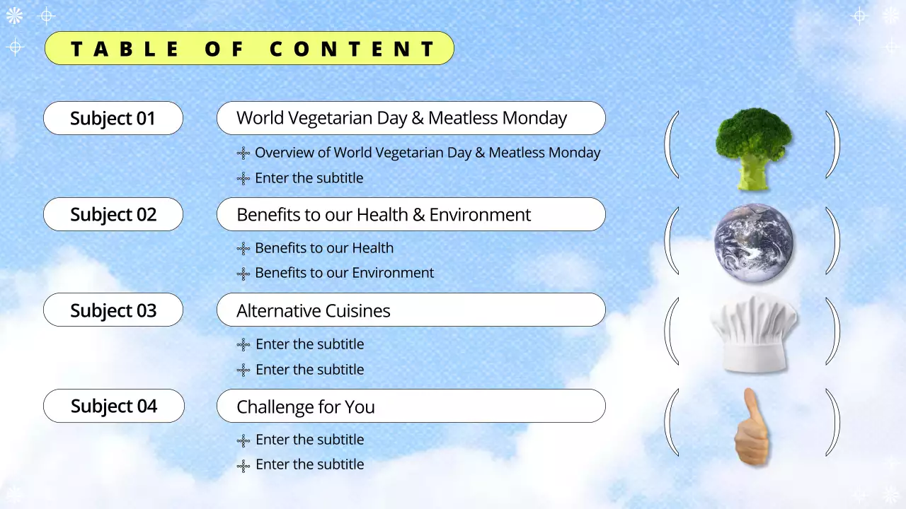 Blue Modern Healthy Promotion Presentation