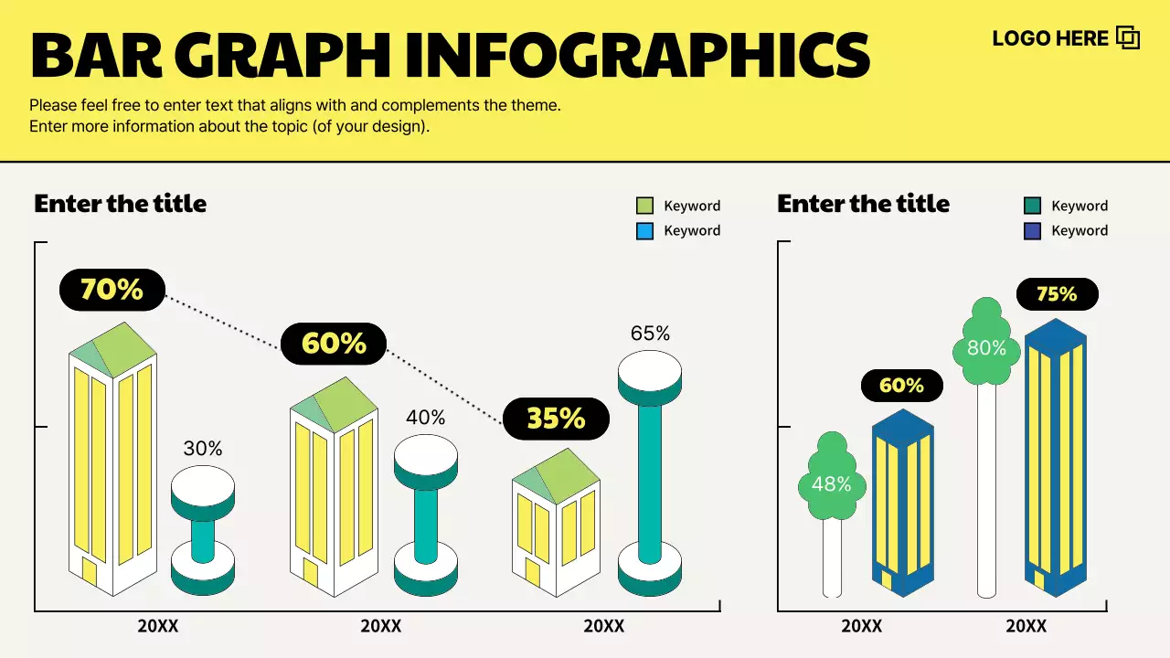 Yellow Modern Data Analytics Report Infographic