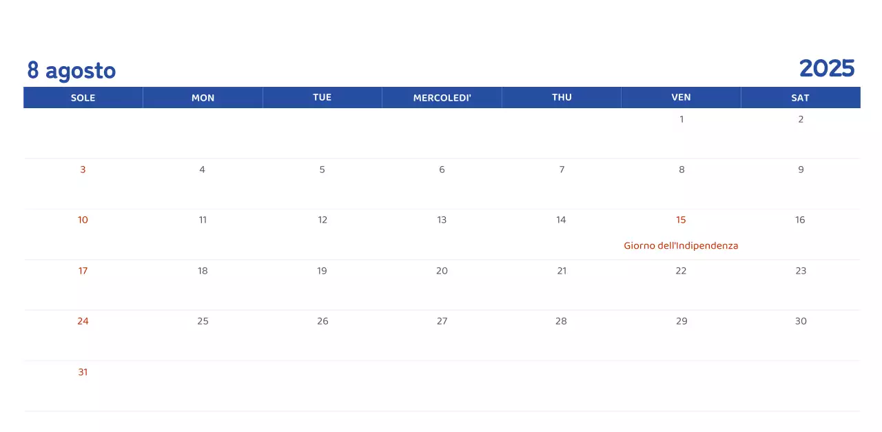 Calendari con illustrazioni colorate ed emozionali