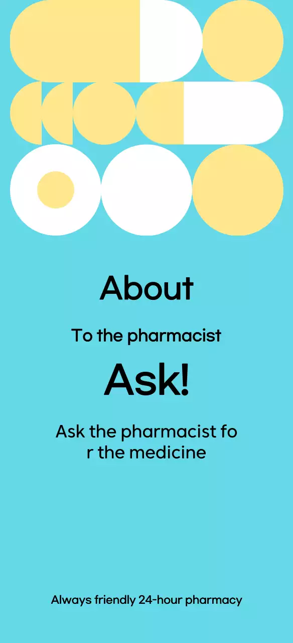 A clear, yellow, 24-hour pharmacy guide