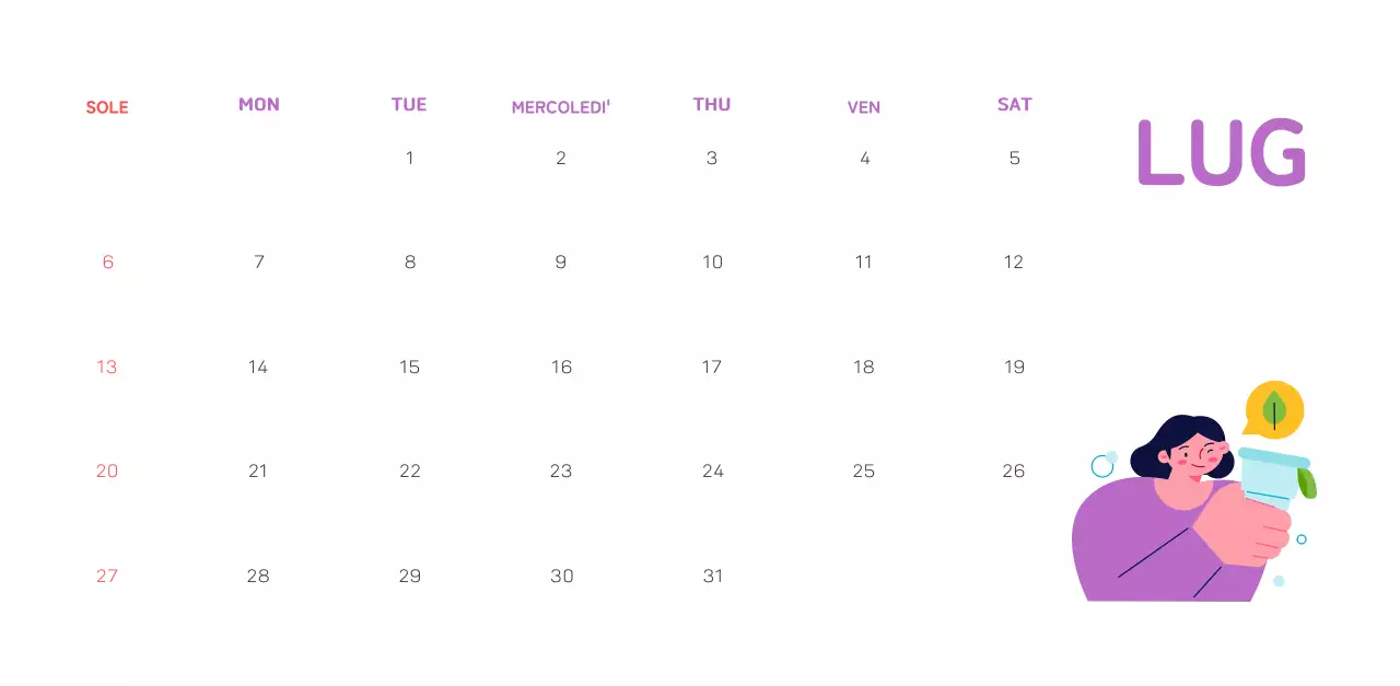 Una fondazione sociale che celebra le festività natalizie con illustrazioni colorate di persone e del pianeta.