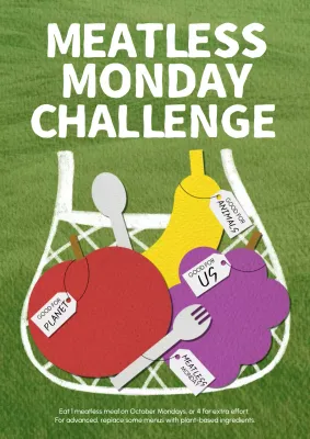 Green Rustic Challenge Announcement Poster