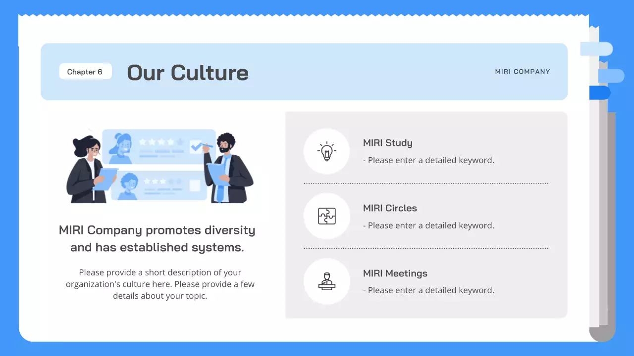 Blue Modern Company Introduction Presentation