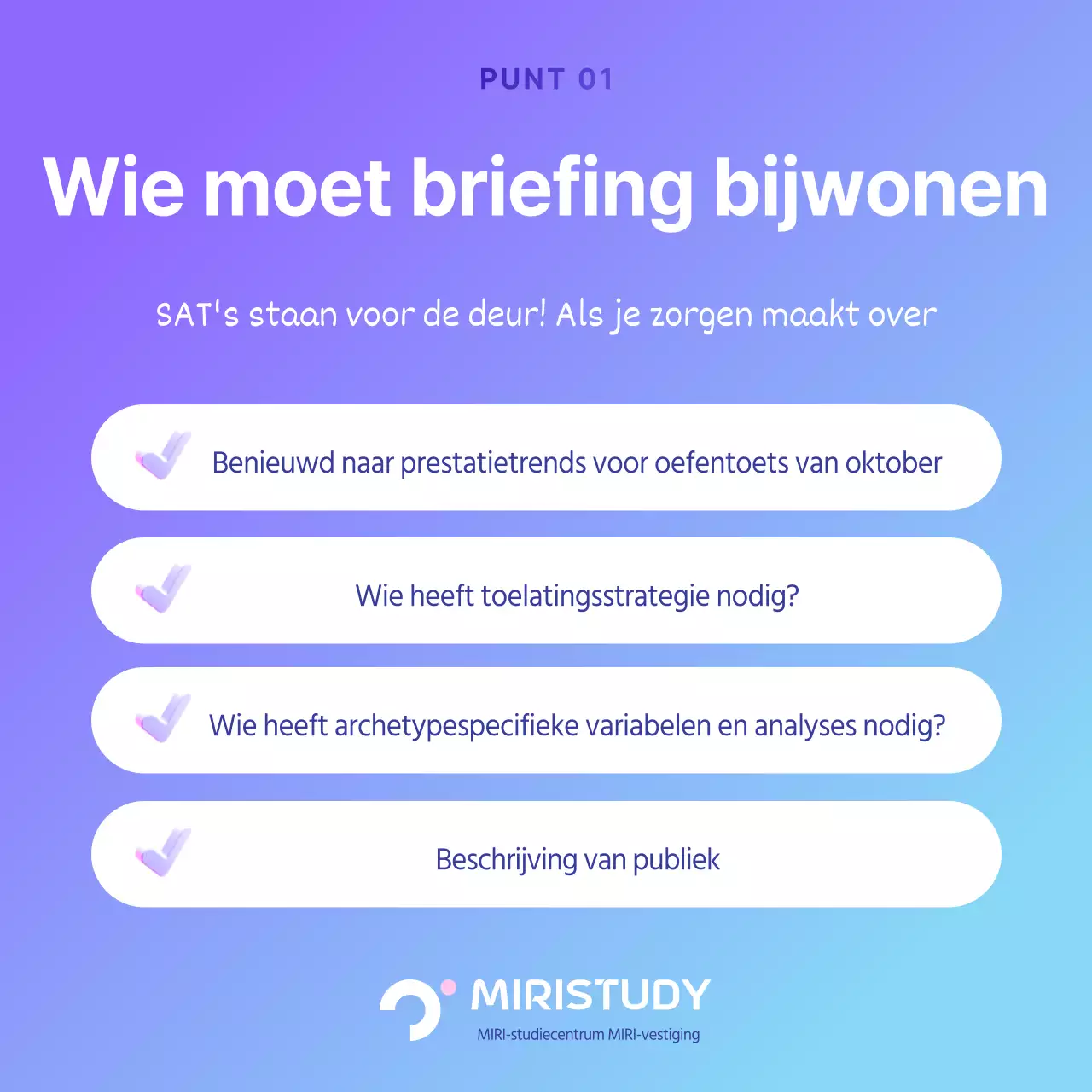 Promoot de cyber-geïnspireerde proeftest analyse briefing in paars en lichtblauw