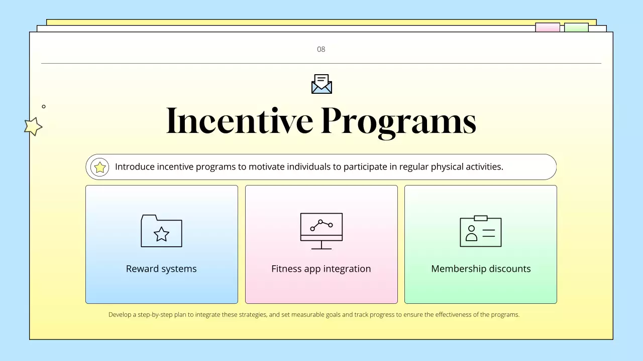 Yellow Simple Fitness Guideline Presentation