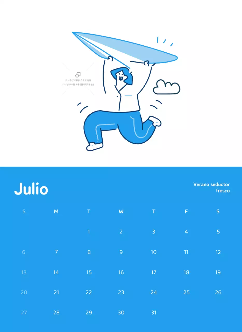 Calendarios con ilustraciones coloristas y emotivas