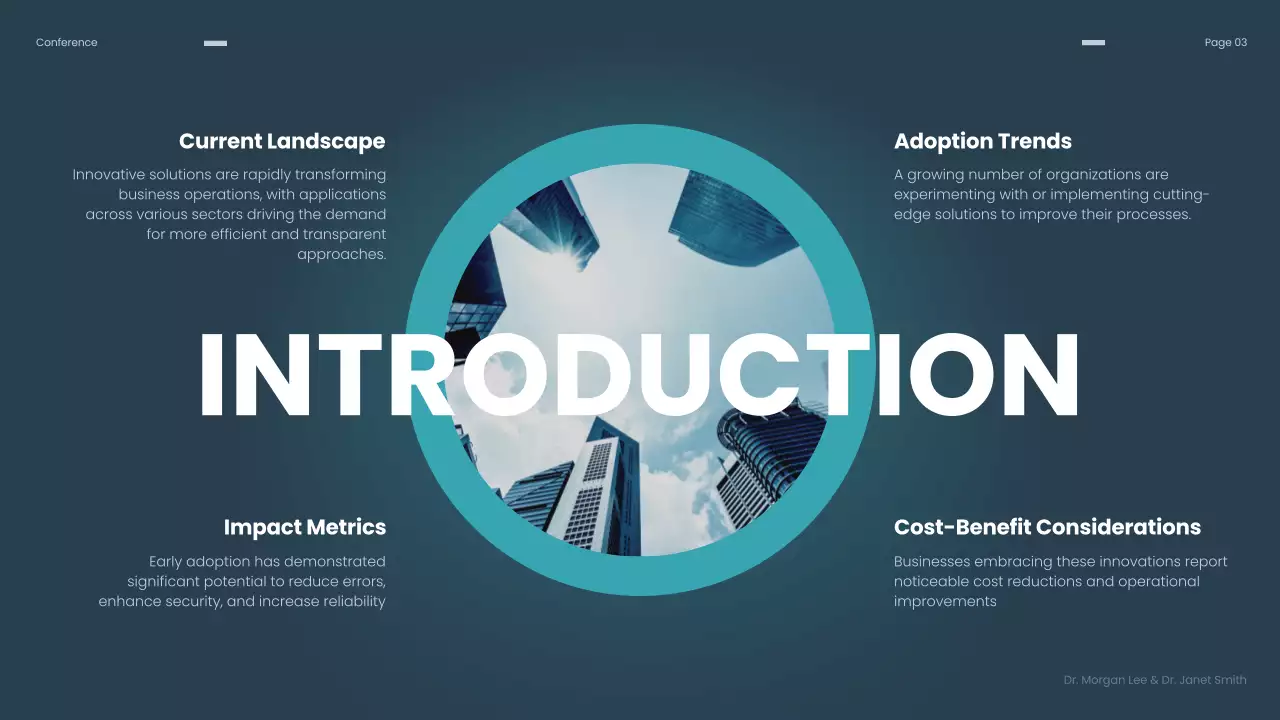 Blue Modern Business Presentation