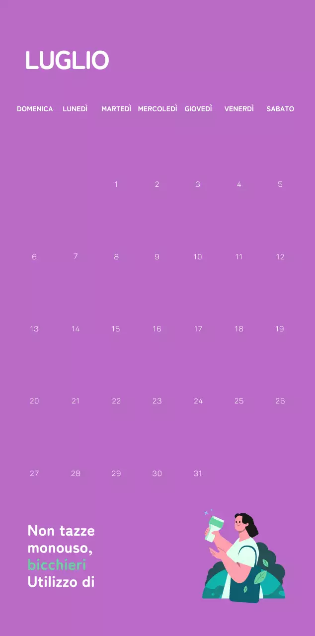 Una fondazione sociale che celebra le festività natalizie con illustrazioni colorate di persone e del pianeta.