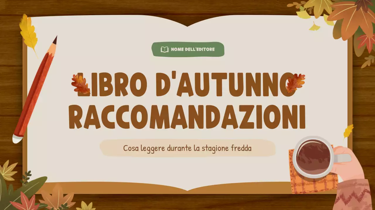 Raccomandazioni per i libri della casa editrice Autunno Naturale Marrone e Beige