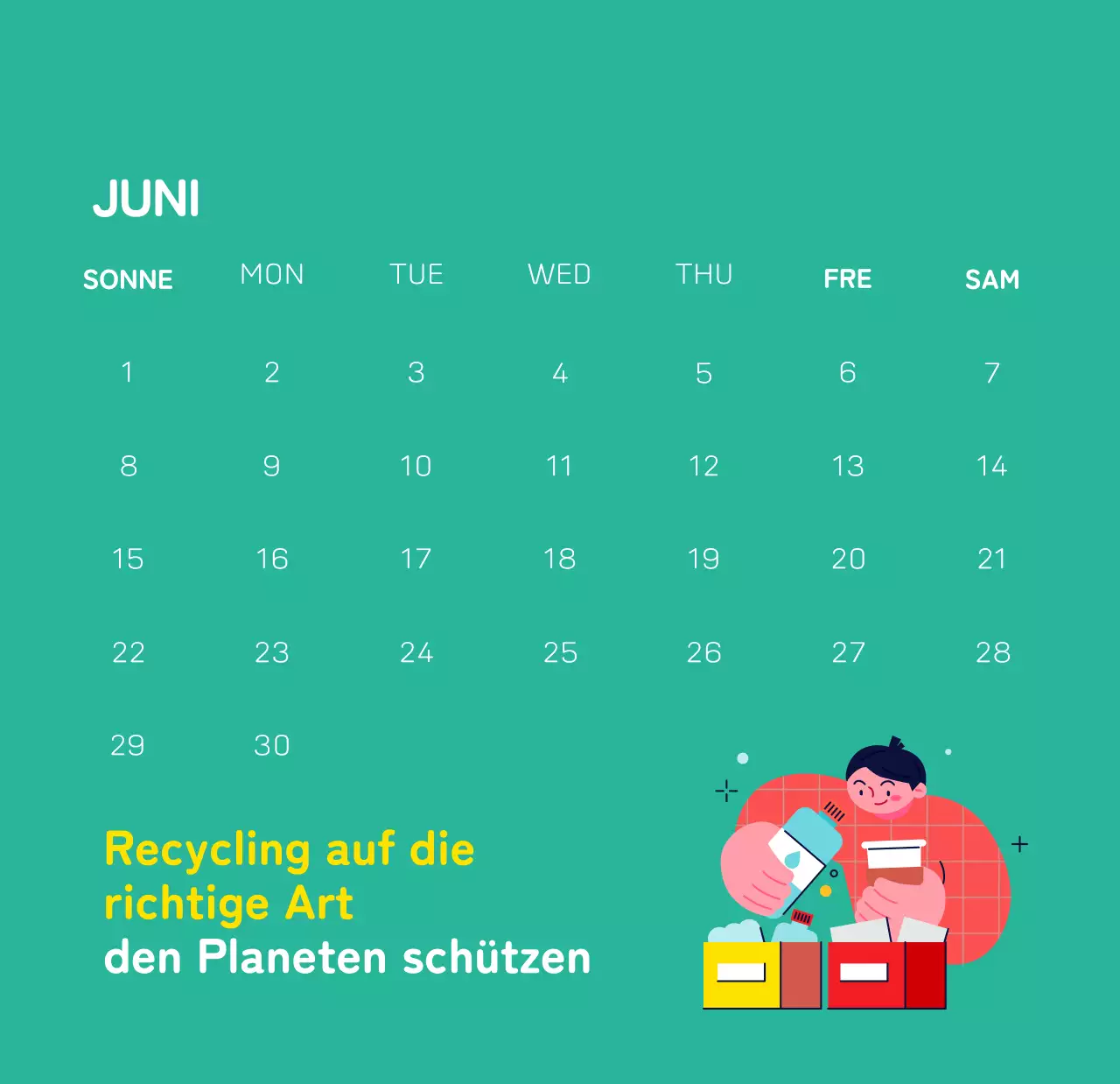 Eine soziale Stiftung, die die Weihnachtszeit mit farbenfrohen Illustrationen von Menschen und dem Planeten feiert.