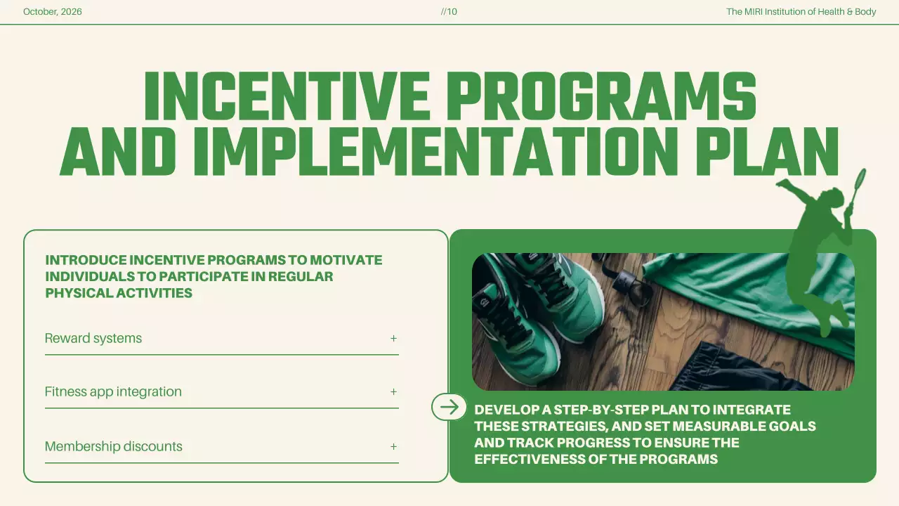 Green Modern Fitness Guide Presentation