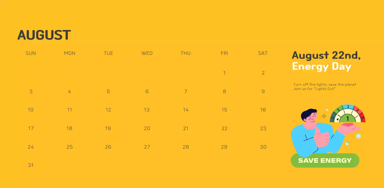 A colorful holiday celebration with illustrations of conservationists and the planet.