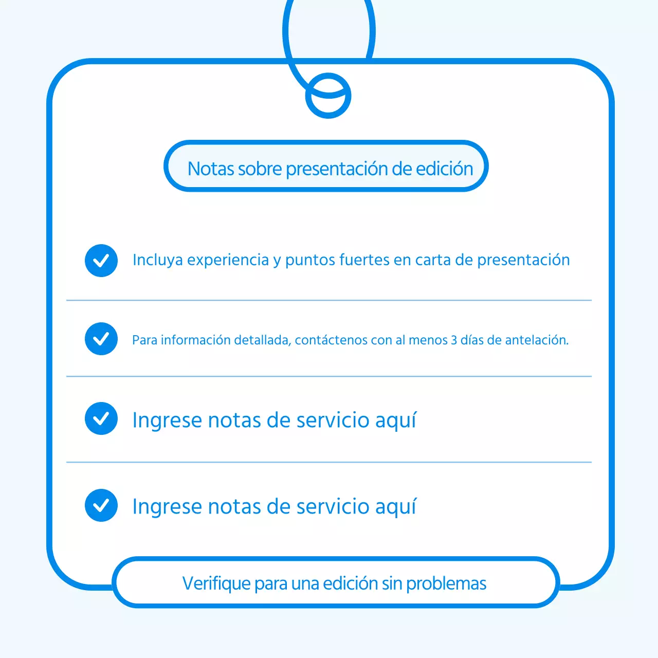 Guía de estrategia de revisión de la declaración personal sencilla de Blue