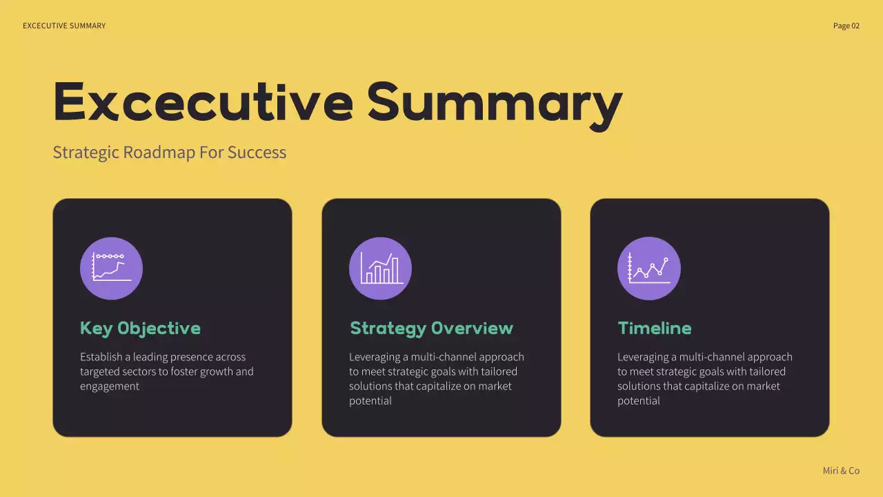 Black Modern Strategy Presentation