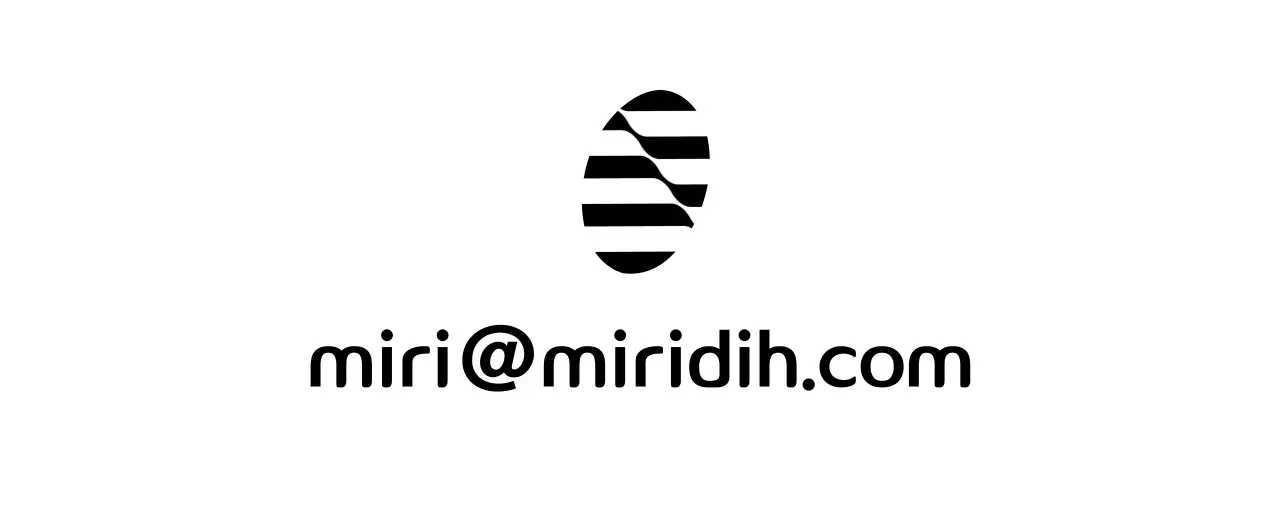 흑백 모던 금융 회사 로고