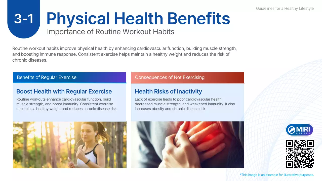 Blue Modern Fitness Guideline Presentation