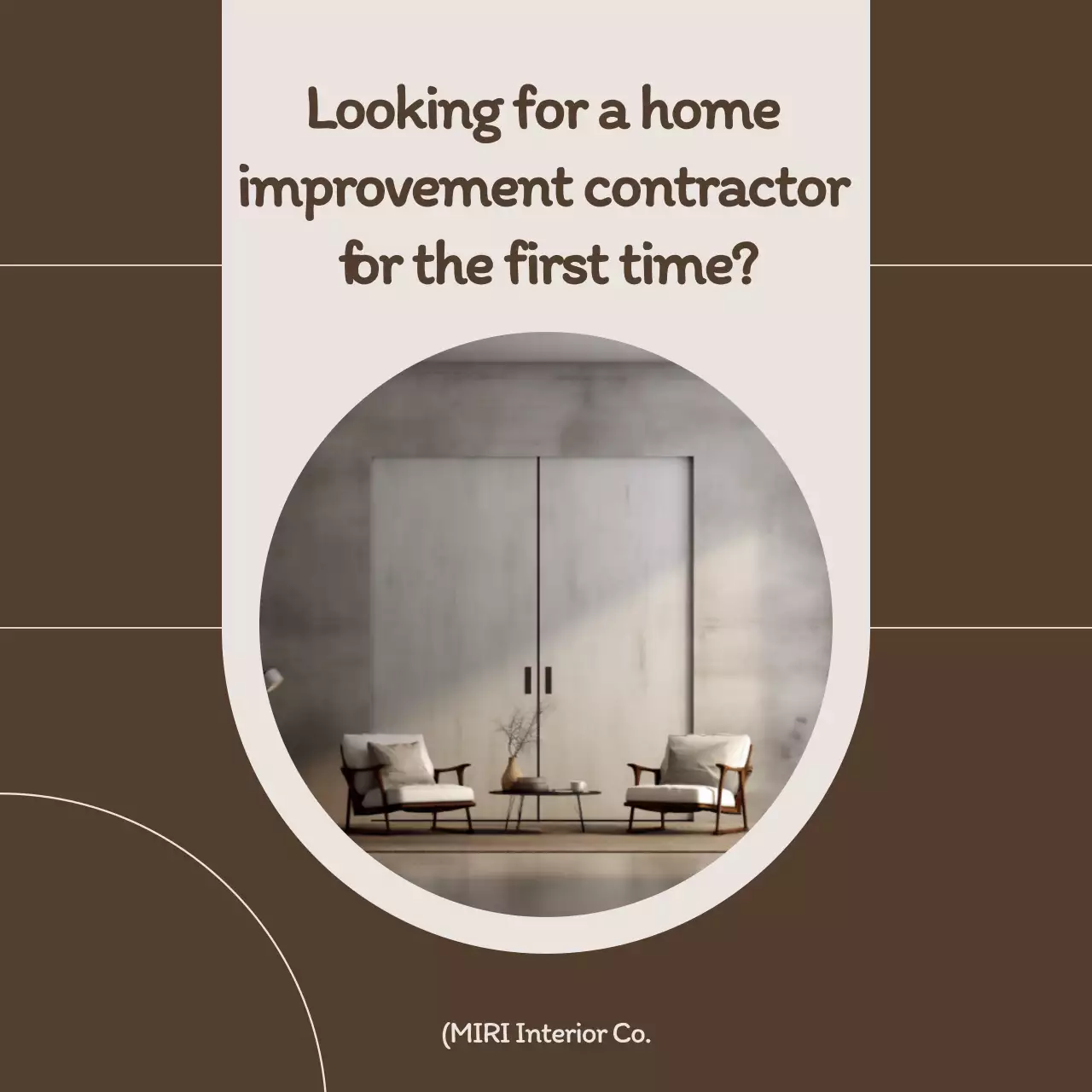 브라운 모던 홈 임프루브먼트 가이드 인스타그램 캐러셀