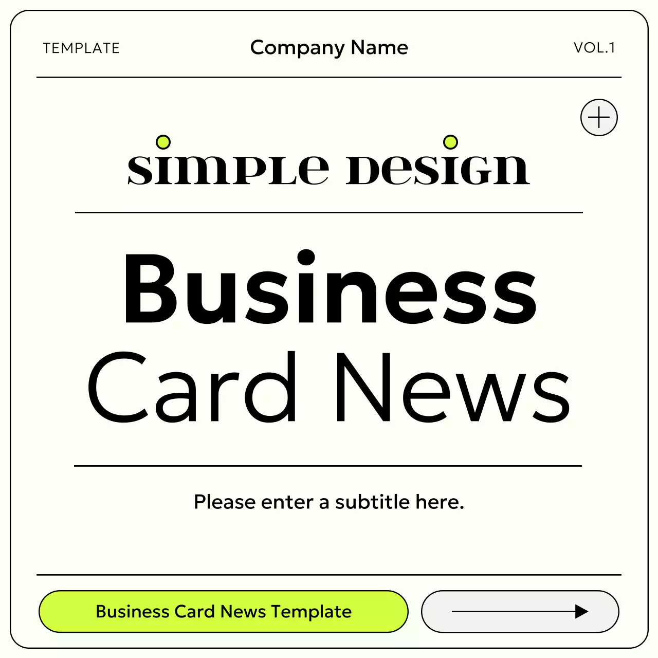 Beige Simple Business Card Guide Instagram Carousel