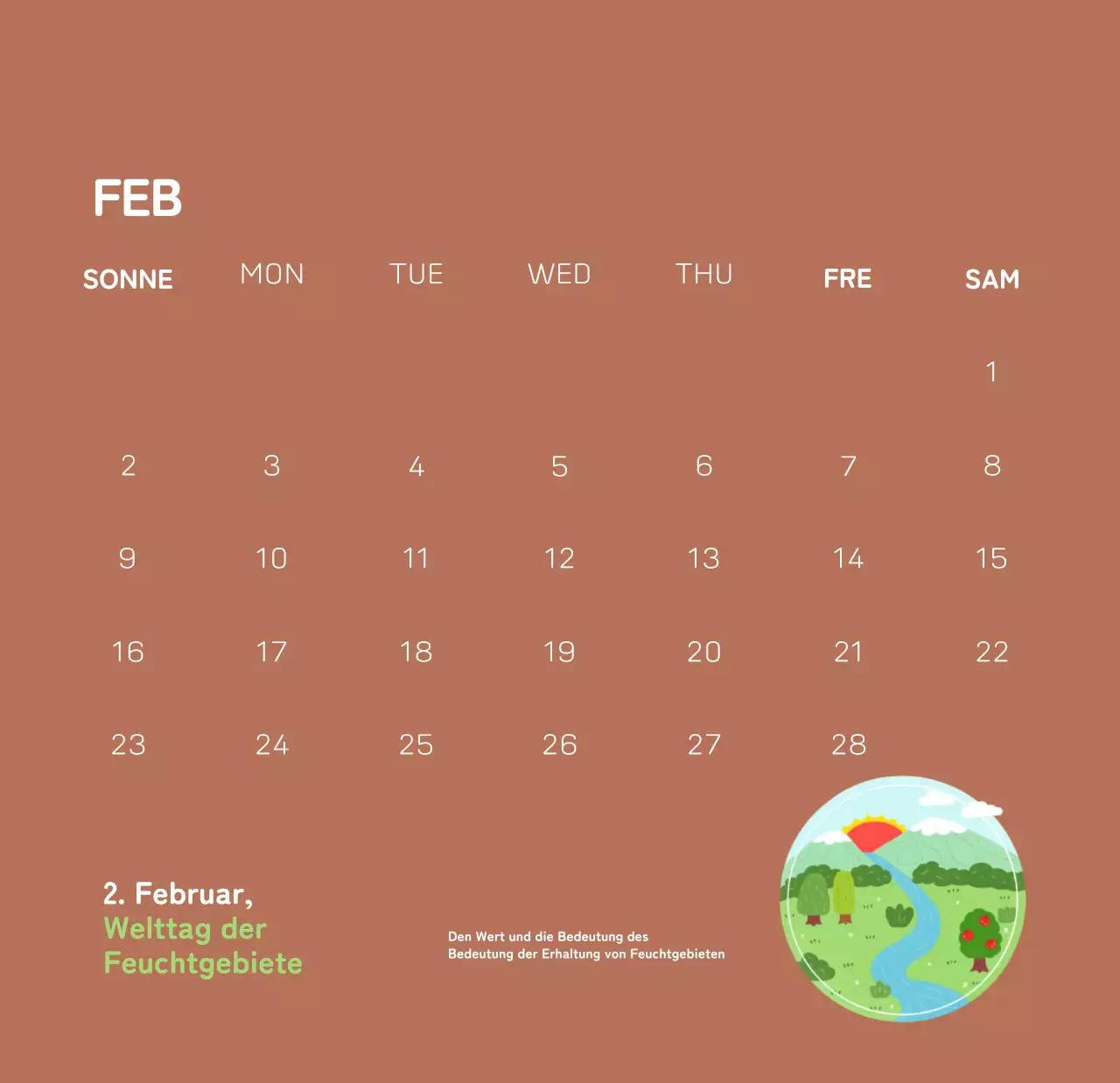 Eine soziale Stiftung, die die Weihnachtszeit mit farbenfrohen Illustrationen von Menschen und dem Planeten feiert.