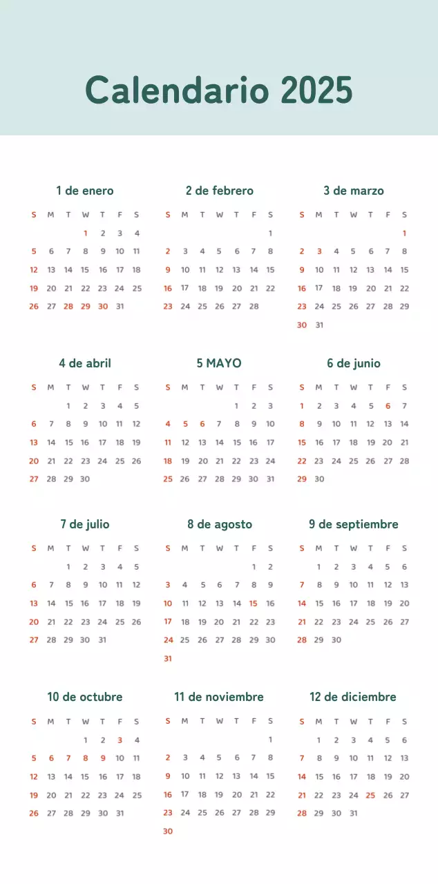 Calendarios con ilustraciones coloristas y emotivas
