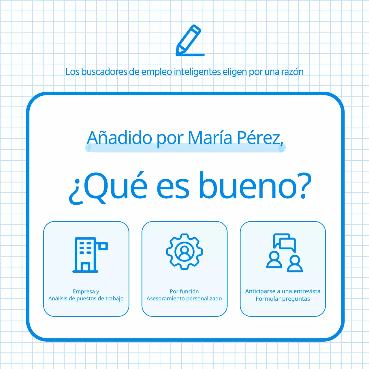 Guía de estrategia de revisión de la declaración personal sencilla de Blue