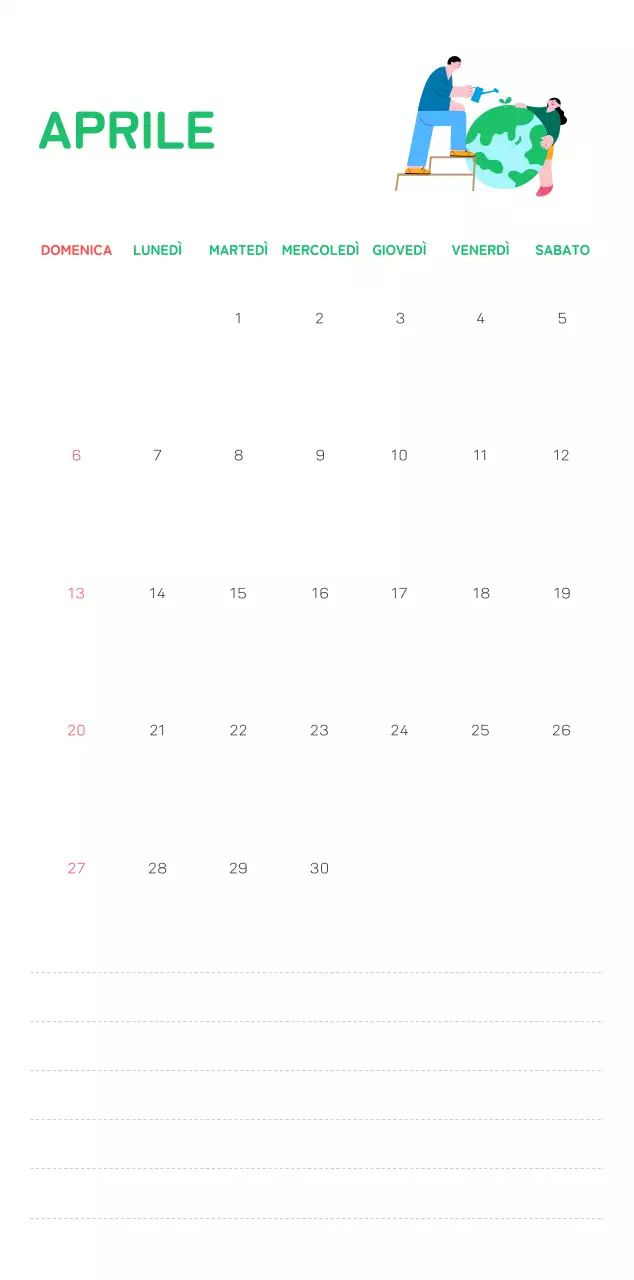 Una fondazione sociale che celebra le festività natalizie con illustrazioni colorate di persone e del pianeta.