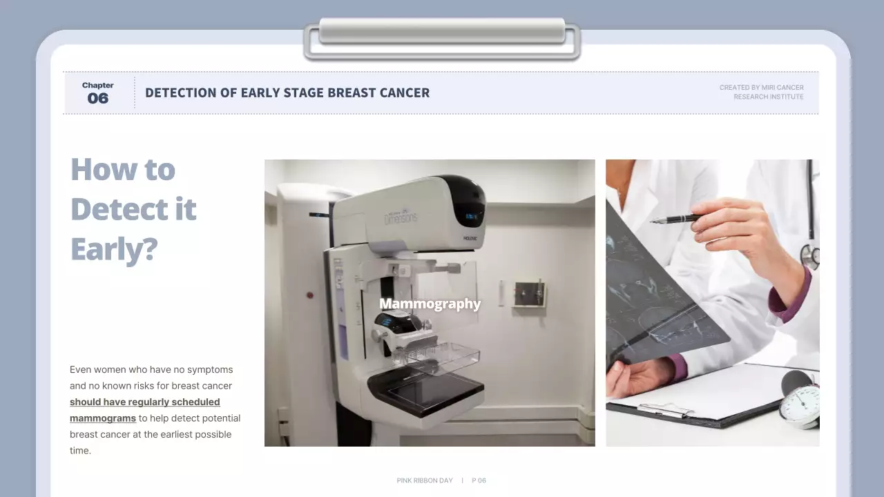 Bài thuyết trình hướng dẫn về ung thư tối thiểu màu hồng