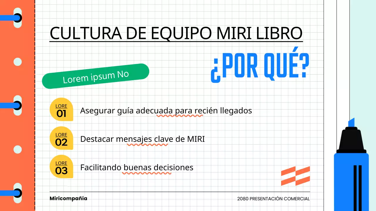 Una introducción kitsch al libro de cultura corporativa en azul claro y naranja