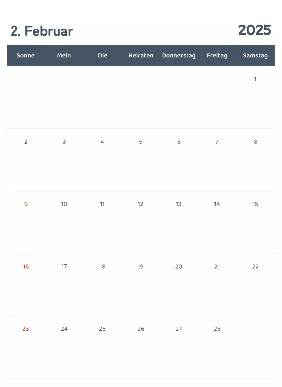 Kalender mit farbenfrohen und emotionalen Illustrationen