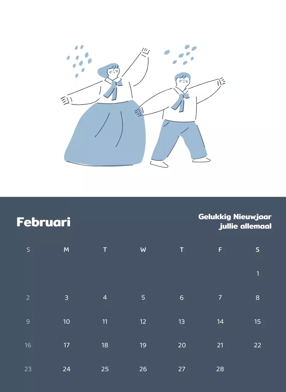 Kalenders met kleurrijke en emotionele illustraties