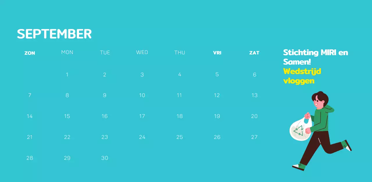 Een sociale stichting die de feestdagen viert met kleurrijke illustraties van mensen en de planeet.