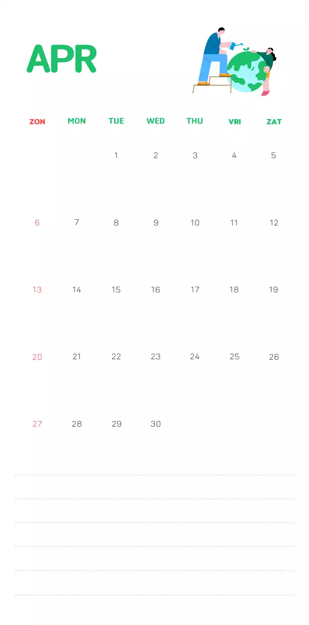 Een sociale stichting die de feestdagen viert met kleurrijke illustraties van mensen en de planeet.