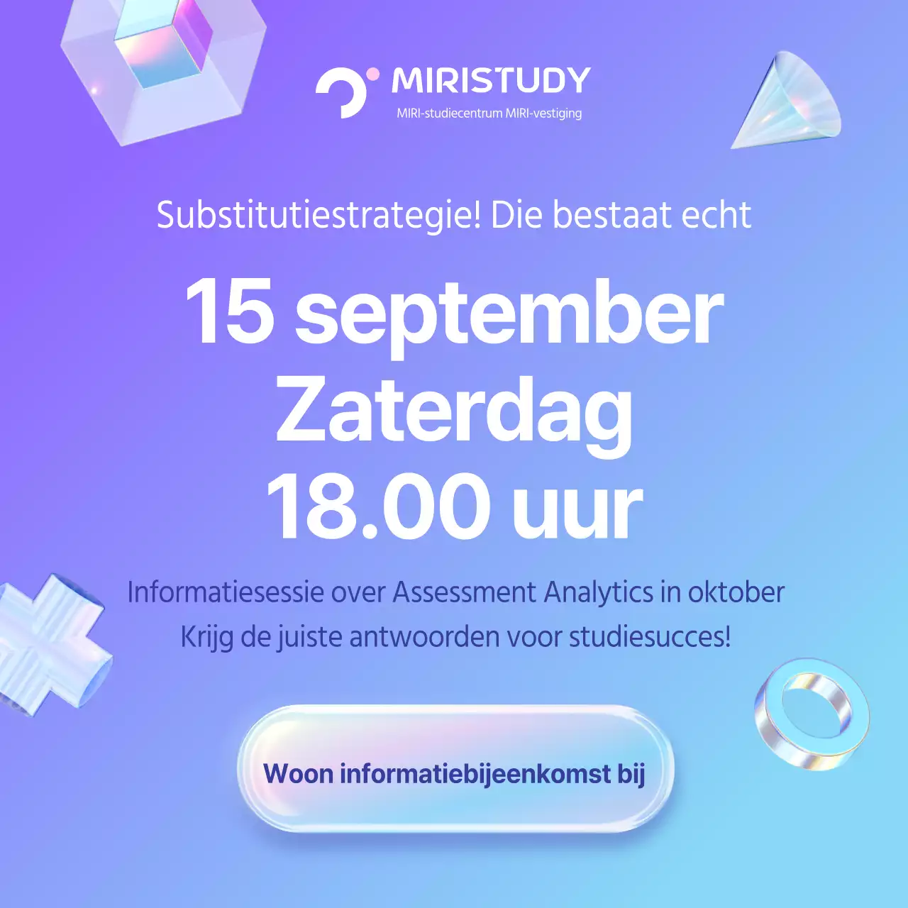 Promoot de cyber-geïnspireerde proeftest analyse briefing in paars en lichtblauw