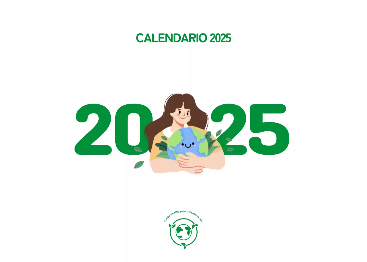 Una fundación social que celebra las fiestas con coloridas ilustraciones de personas y el planeta.