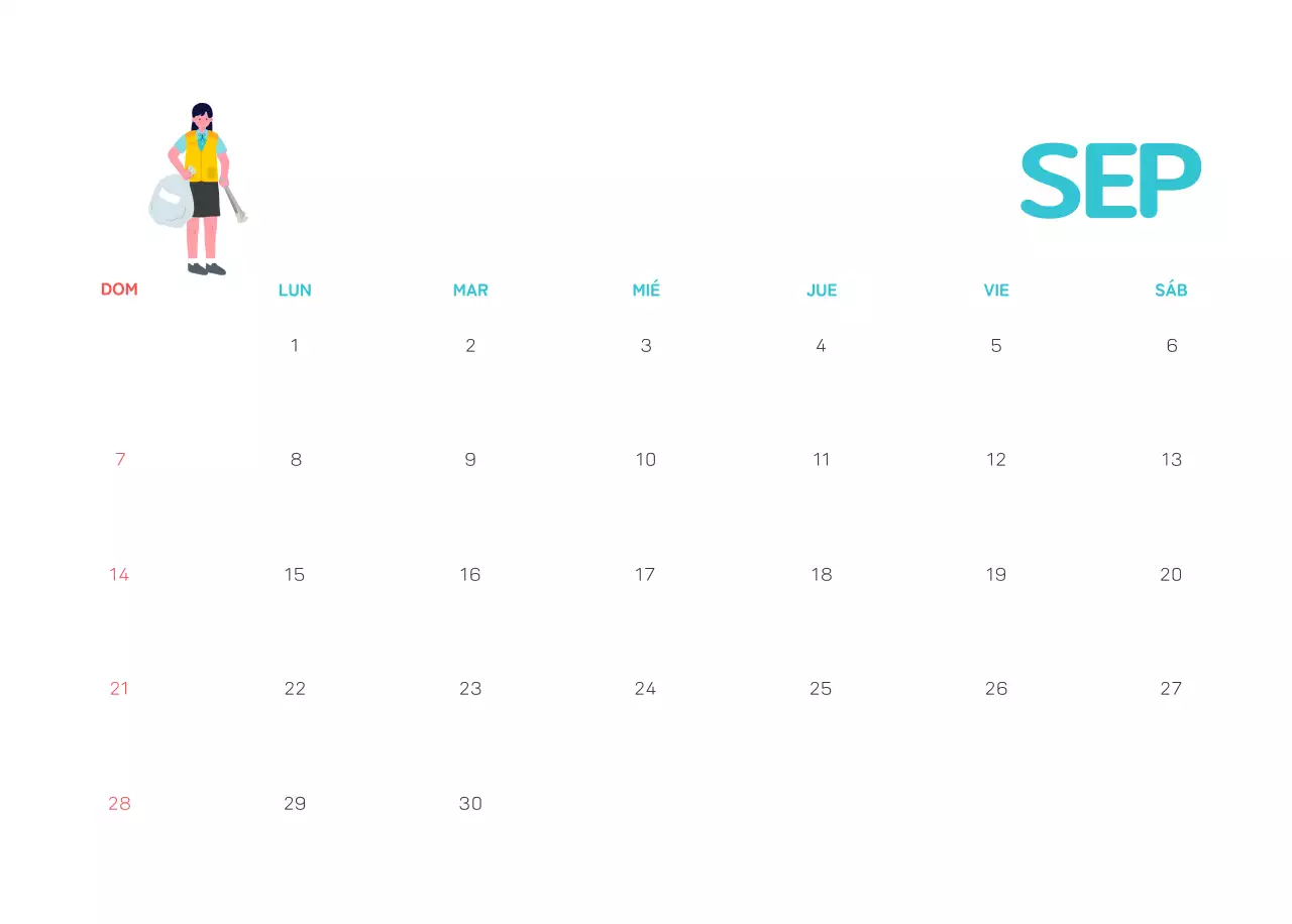 Una fundación social que celebra las fiestas con coloridas ilustraciones de personas y el planeta.