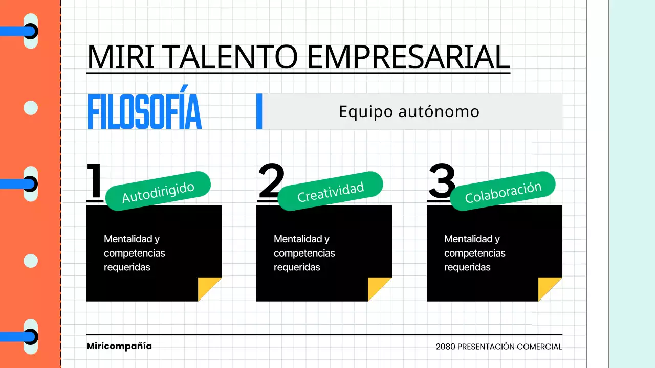 Una introducción kitsch al libro de cultura corporativa en azul claro y naranja