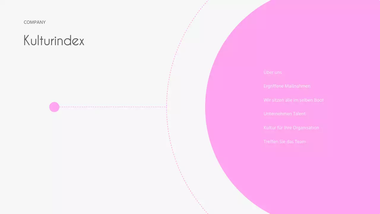 Eine einfache rosa und graue Kulturbucheinführung