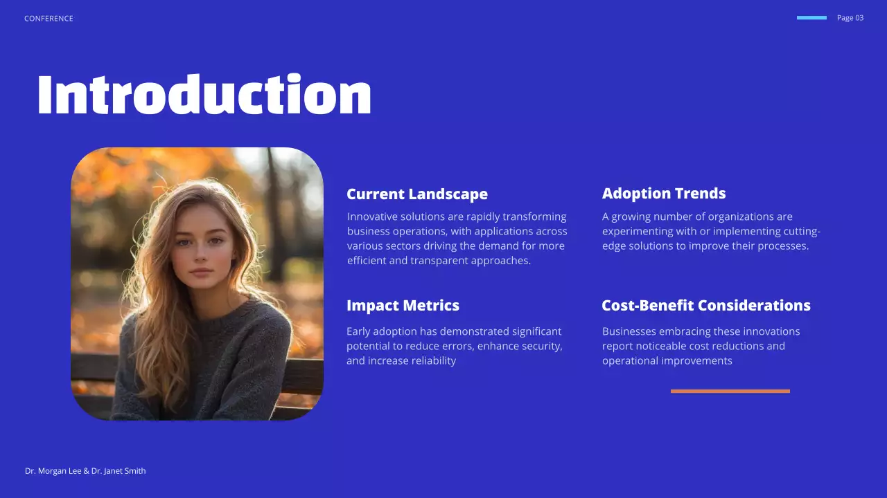 Blue Modern Business Presentation