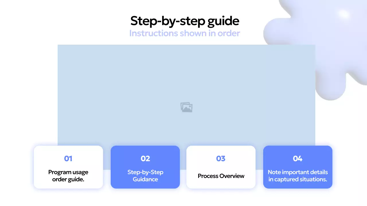 Blue Modern Program Guide Presentation