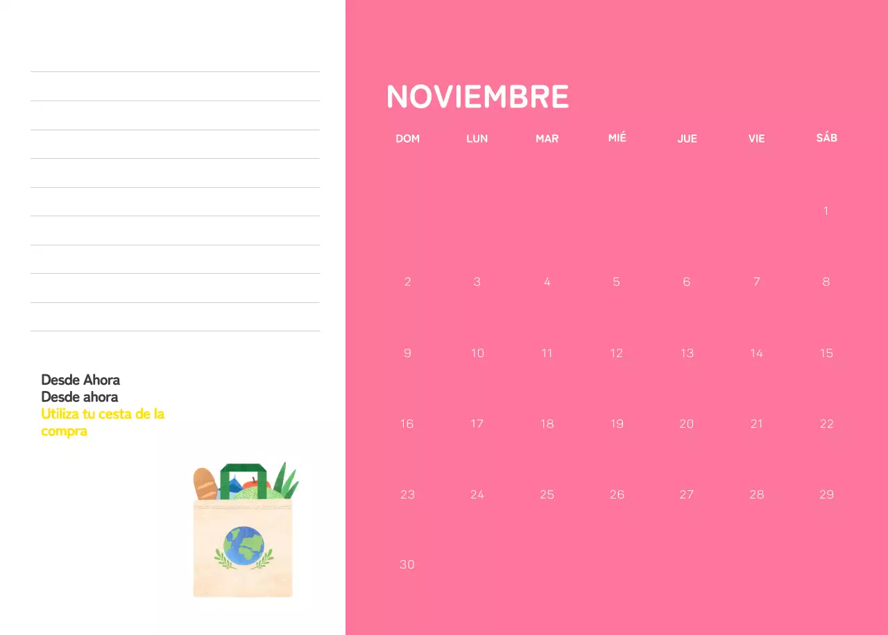 Una fundación social que celebra las fiestas con coloridas ilustraciones de personas y el planeta.