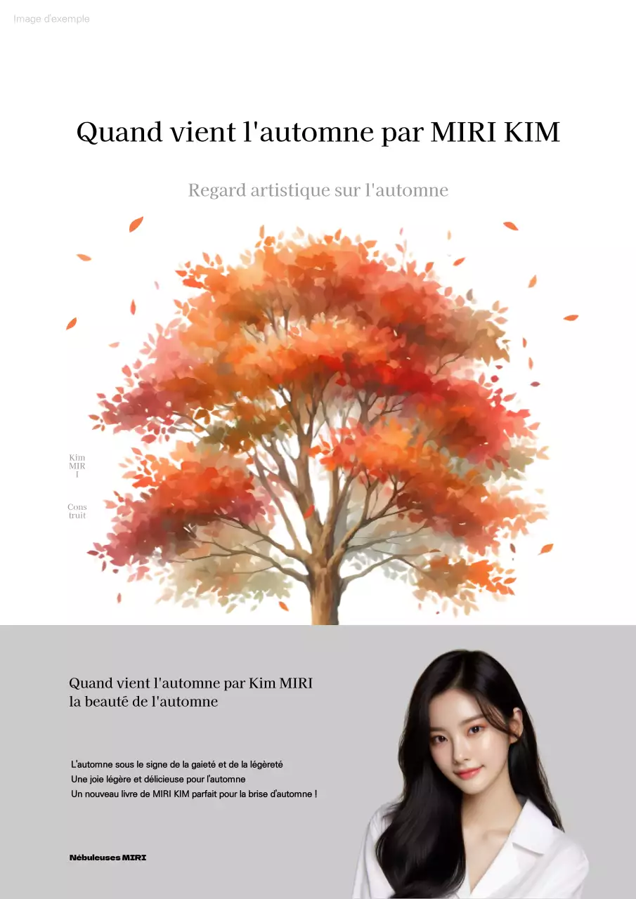 Une couverture d'essai d'automne propre et blanche