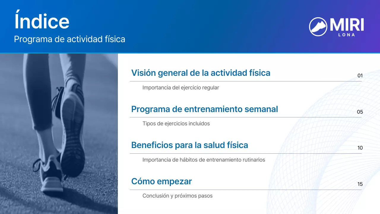 manual del programa azul de actividad física básica