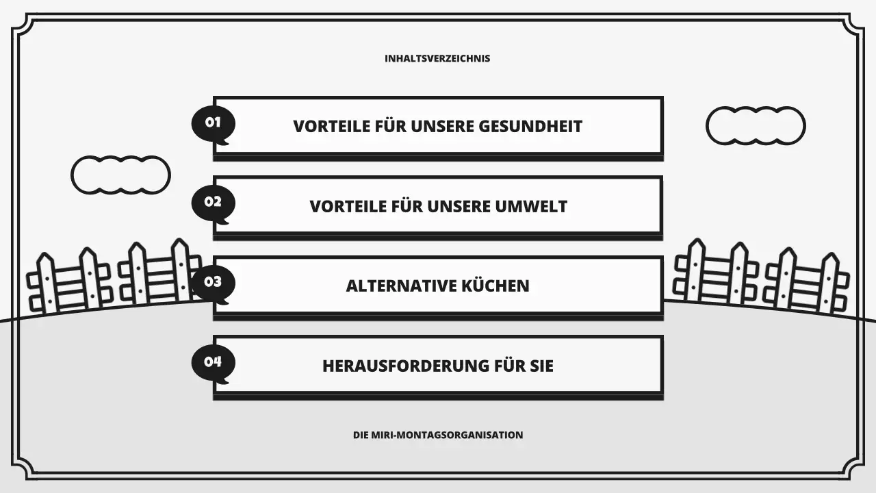 Retro-Kampagne zum Weltvegantag in Grau und Schwarz