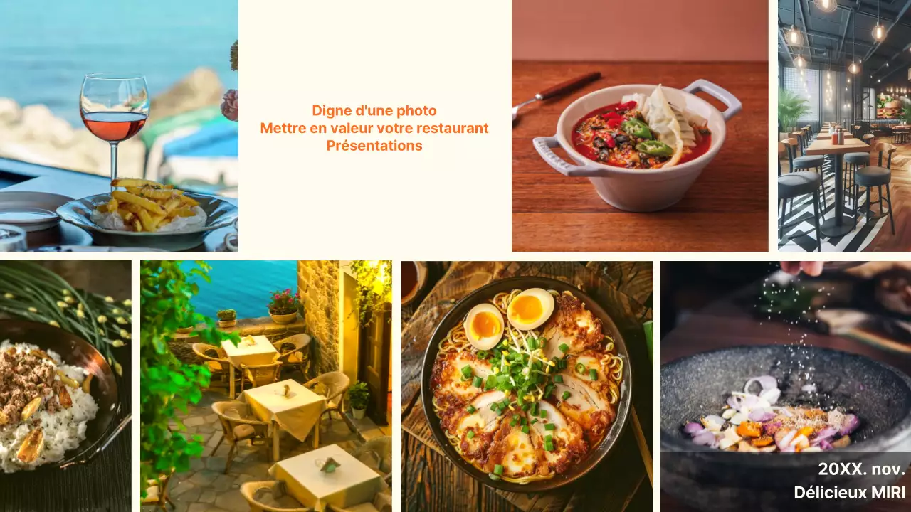 Le guide des restaurants d'Orange