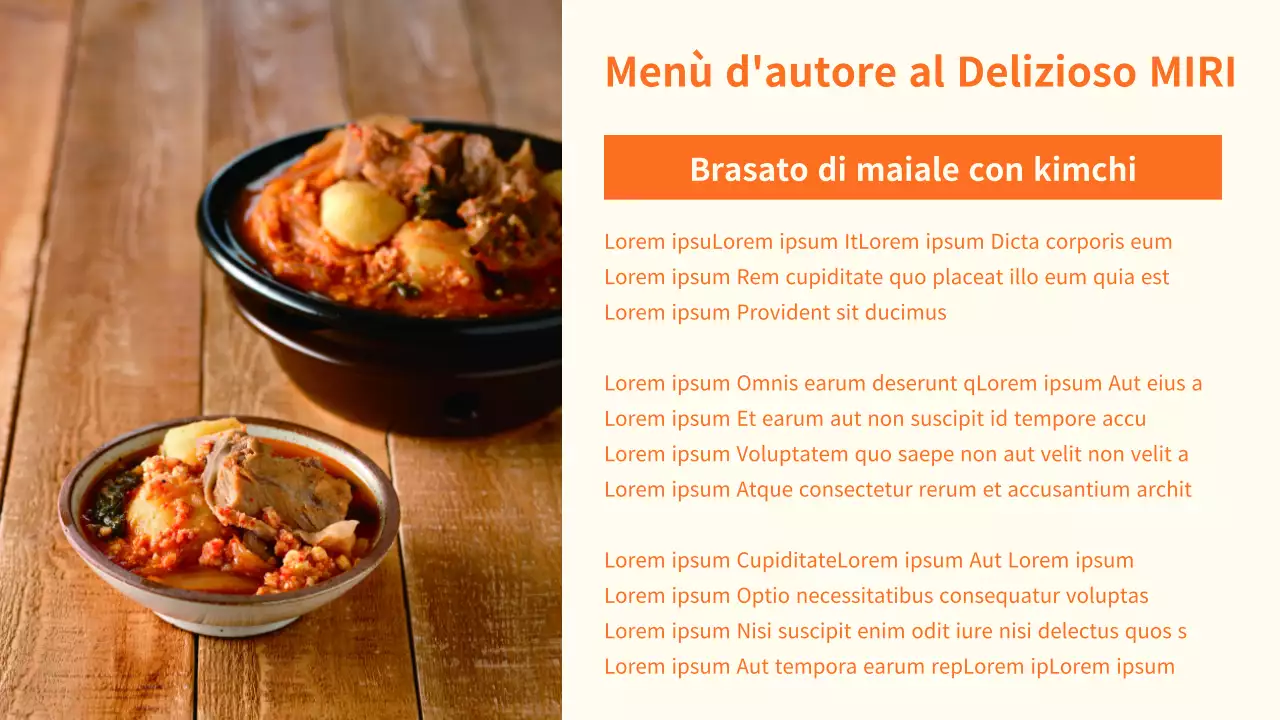 Guida ordinata ai ristoranti di Orange