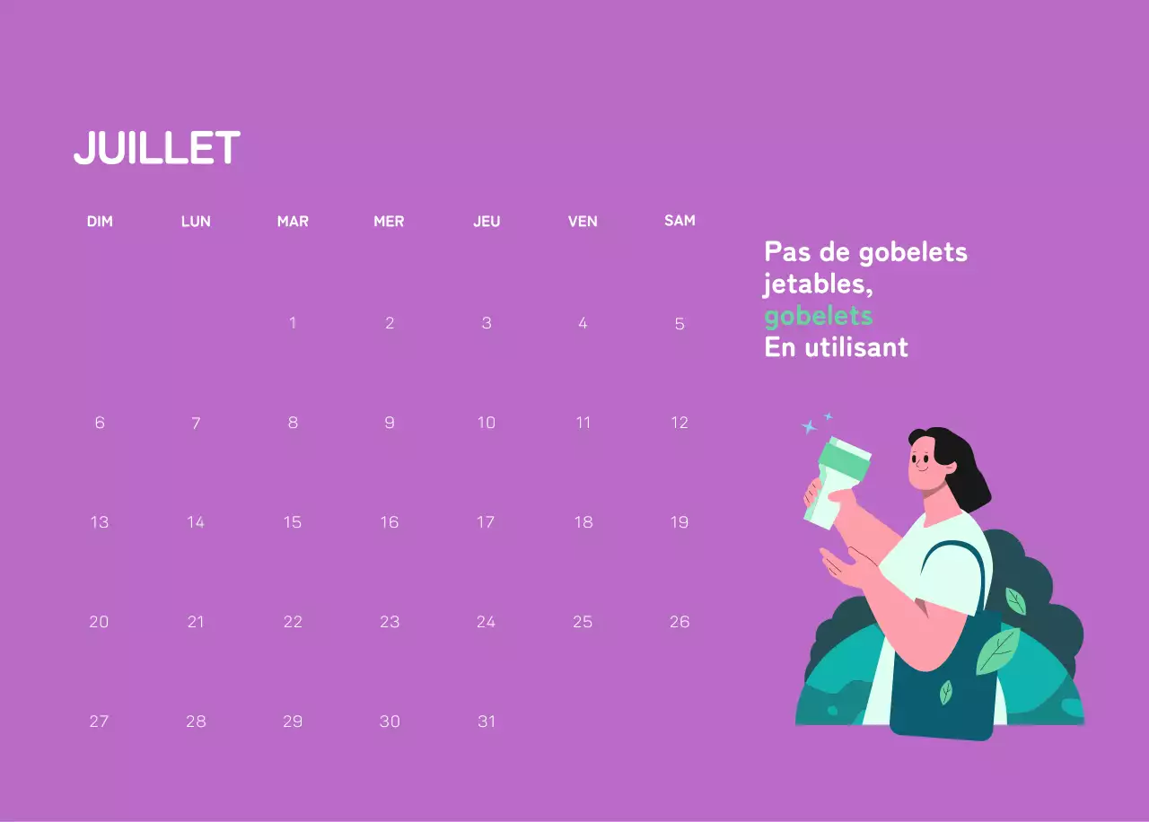 Une fondation sociale qui célèbre les fêtes de fin d'année avec des illustrations colorées de personnes et de la planète.