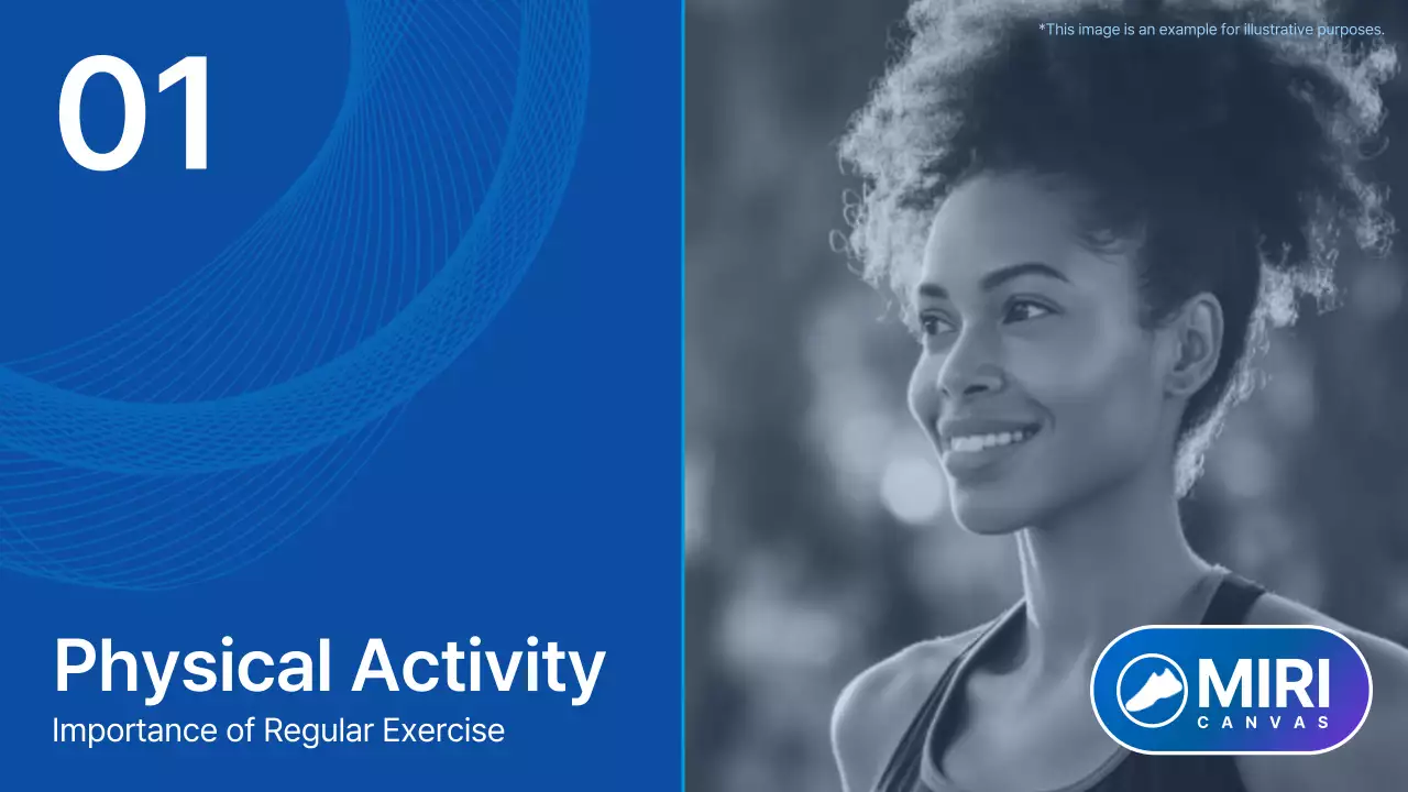 Blue Modern Fitness Guideline Presentation